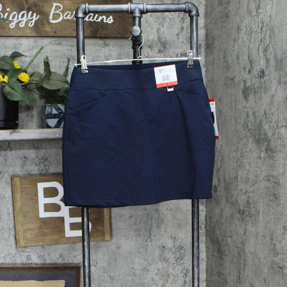 NWT Reel Life Womens Mesh Lined Tennis Golf Skort 1757480 M Blue - Picture 7 of 11